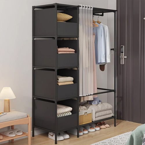 Black heavy duty hanging - black,