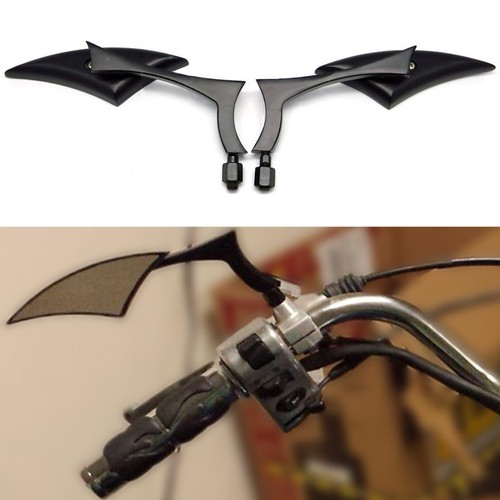 Black spear rearview mirrors - spear,