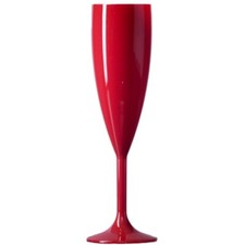Plastic Red Champagne Prosecco