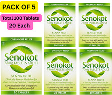 5 Pack Senokot Tablets
