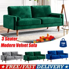 Seater velvet sofa with 2 - seater,