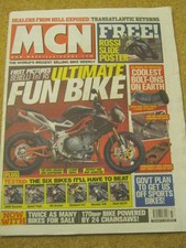 MCN - MOTORCYCLE NEWS - ULTIMATE FUN BIKE - 11 Aug 2004