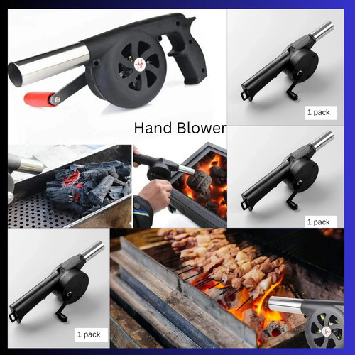 Manual bbq hand - hand, blower