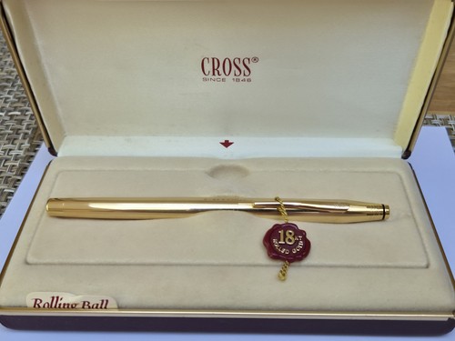 Stunning vintage cross 18kt - vintage,