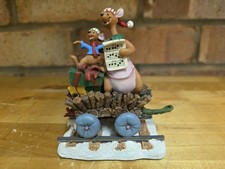 Danbury Mint - Kanga & Roo From Winnie The Pooh - Eeyore Holiday Train
