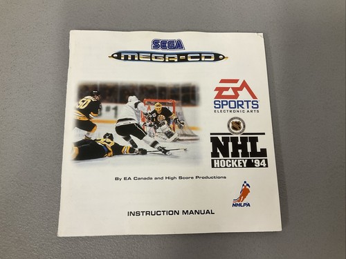 Sega mega nhl instruction - nhl,
