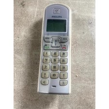 Philips CD2351S/05 Cordless Telephone Handset Silver Caller ID Digital Display