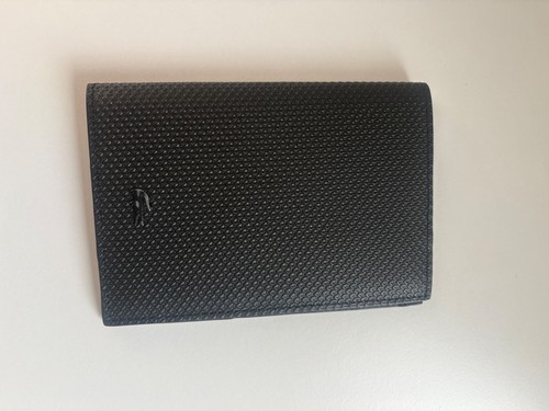 Lacoste leather passport cover - lacoste,