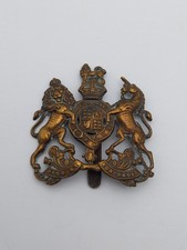 General Service Corps NCO's Bronzed Cap Badge, Fine Aged Condition, Approx. WWII