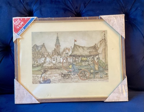 Vintage anton pieck print - vintage,