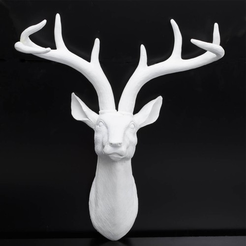 Vintage stag deer head wall - vintage,
