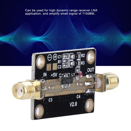 Wide band amplifier high - wide,