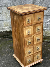 OUTSTANDING FLAGSTONE BARKER AND STONEHOUSE TALL CHEST OF 10 DRAWERS