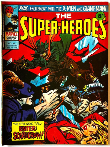 The super heroes comic book - the,