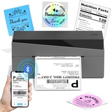 Shipping Label Printer Bluetooth 4X6  Label Printer or Labels for Royal Mail DPD