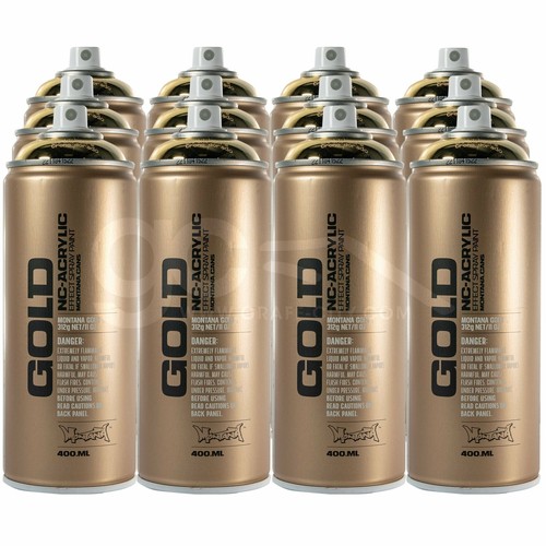 Montana gold chrome pack - gold, 12