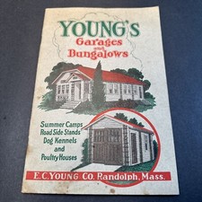 1930's Young's Garages Bungalows Camps, E.C. Young Co. Randolph, MA Pre-Fab Home