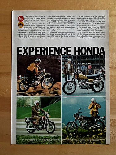 1973 honda 350 - cl,