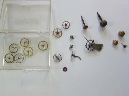 Lot vintage pocket - of, watch