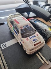 Scalextric vintage white Fina