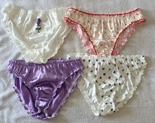 Satin Knickers Bundle 4 Pairs