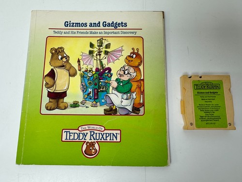 Vintage teddy ruxpin book - ruxpin, &