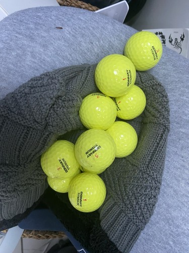 Donnay golf balls - 10, yellow