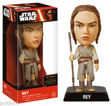Star Wars Episode VII Wacky Wobbler Bobble Head Rey 15 cm Figurine Funko 62361