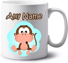 Personalised Jumbo 20oz Monkey