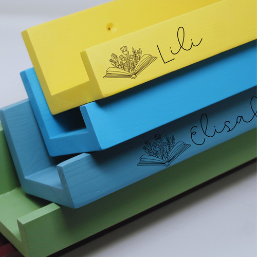 Book ledge kids floating shelf - ledge,