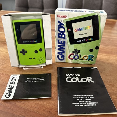 Gameboy colour lime green - gameboy,
