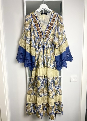 Papa pia boho embellished - papa, midi