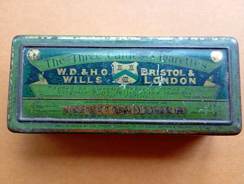 Cigarette tin - cigarette,