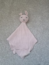F&F Pink Bunny Knit Comforter