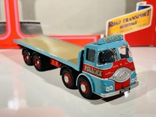 Corgi Classics 1/50 Scale CC10503 ERF KV 8 Wheel Platform Lorry - Pollock  Boxed