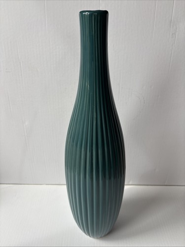 Aqua haze ribbed teal bottle - haze,