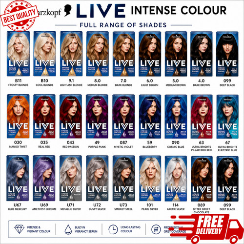 Schwarzkopf live intense - live,