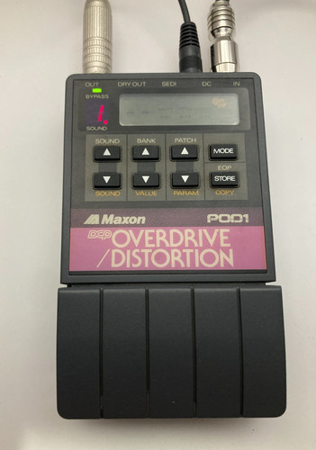 Maxon pod1 overdrive - maxon,