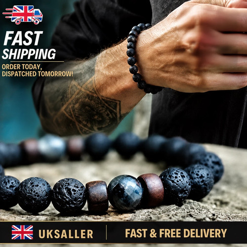Volcanic stone bracelet - volcanic,