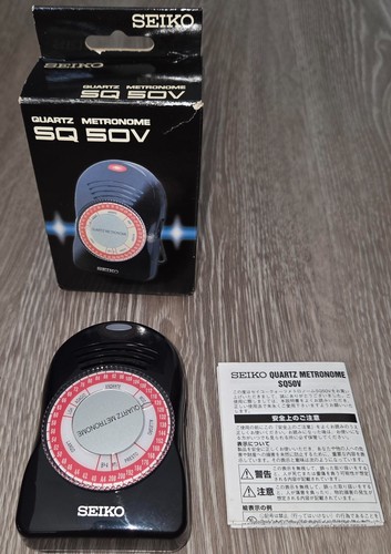 Seiko sq50 quartz metronome - seiko,