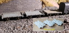 OO9/009 Ffestiniog Railway 3 Ton Flat Slate wagons 3T wheels HO9 HOe Dundas