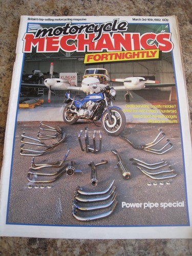 Motor cycle mechanics mar 1982 - mechanics,