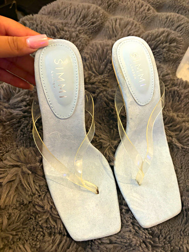 Simmi powder blue clear - powder, blue/clear