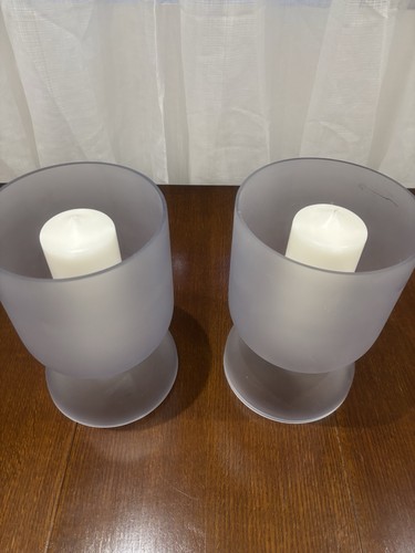 Hurricane vase and candles - hurricane,