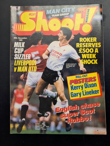 Shoot magazine comic 30th - shoot,