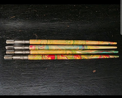 Vintage marbled dip pen - marbled,