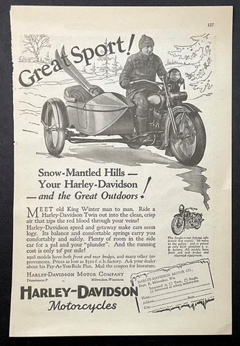 1928 harley davidson twin - davidson,