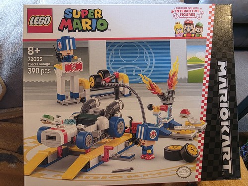 Lego super mario toads garage - super,