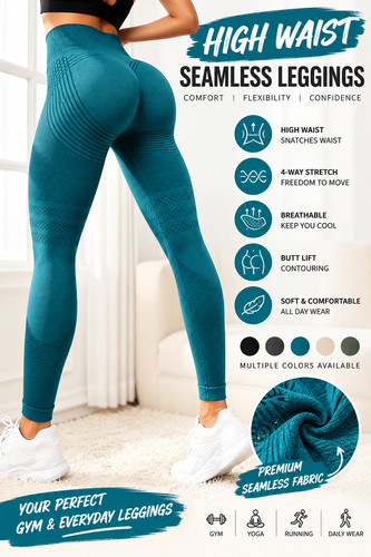 Women high waist - high, slimming