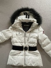 Women's Fox Fur Trimmed Fusalp Ski Jacket Size UK8